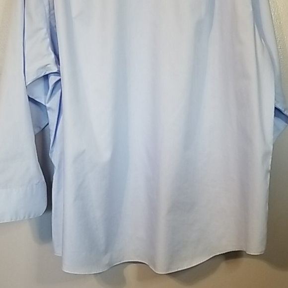 <GEOFREY BEENE> Long Sleeve 100%Cotton Dress Shirt - Picture 4 of 14